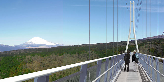 日本最長の吊り橋「三島スカイウォーク」のご案内